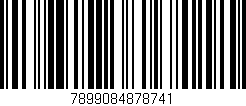 Código de barras (EAN, GTIN, SKU, ISBN): '7899084878741'
