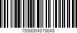 Código de barras (EAN, GTIN, SKU, ISBN): '7899084879649'