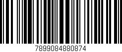 Código de barras (EAN, GTIN, SKU, ISBN): '7899084880874'