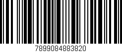 Código de barras (EAN, GTIN, SKU, ISBN): '7899084883820'