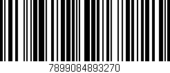 Código de barras (EAN, GTIN, SKU, ISBN): '7899084893270'