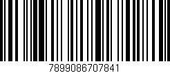 Código de barras (EAN, GTIN, SKU, ISBN): '7899086707841'