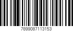 Código de barras (EAN, GTIN, SKU, ISBN): '7899087113153'