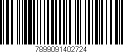 Código de barras (EAN, GTIN, SKU, ISBN): '7899091402724'