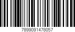 Código de barras (EAN, GTIN, SKU, ISBN): '7899091478057'