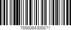 Código de barras (EAN, GTIN, SKU, ISBN): '7899094305671'