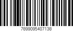 Código de barras (EAN, GTIN, SKU, ISBN): '7899095407138'