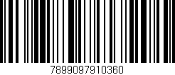 Código de barras (EAN, GTIN, SKU, ISBN): '7899097910360'