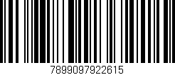 Código de barras (EAN, GTIN, SKU, ISBN): '7899097922615'
