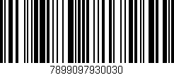 Código de barras (EAN, GTIN, SKU, ISBN): '7899097930030'