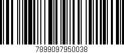Código de barras (EAN, GTIN, SKU, ISBN): '7899097950038'