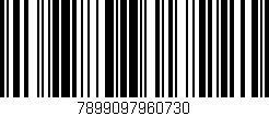 Código de barras (EAN, GTIN, SKU, ISBN): '7899097960730'