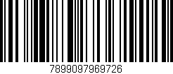 Código de barras (EAN, GTIN, SKU, ISBN): '7899097969726'