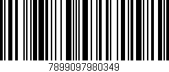 Código de barras (EAN, GTIN, SKU, ISBN): '7899097980349'