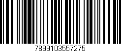 Código de barras (EAN, GTIN, SKU, ISBN): '7899103557275'