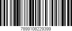 Código de barras (EAN, GTIN, SKU, ISBN): '7899108229399'