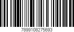 Código de barras (EAN, GTIN, SKU, ISBN): '7899108275693'