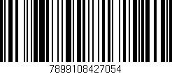 Código de barras (EAN, GTIN, SKU, ISBN): '7899108427054'