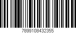 Código de barras (EAN, GTIN, SKU, ISBN): '7899108432355'