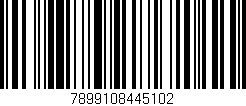 Código de barras (EAN, GTIN, SKU, ISBN): '7899108445102'