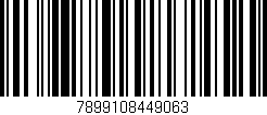 Código de barras (EAN, GTIN, SKU, ISBN): '7899108449063'