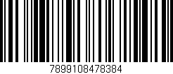 Código de barras (EAN, GTIN, SKU, ISBN): '7899108478384'