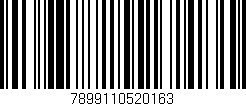 Código de barras (EAN, GTIN, SKU, ISBN): '7899110520163'