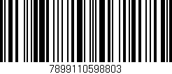 Código de barras (EAN, GTIN, SKU, ISBN): '7899110598803'