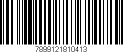 Código de barras (EAN, GTIN, SKU, ISBN): '7899121810413'