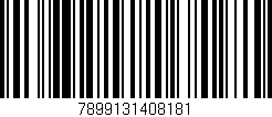 Código de barras (EAN, GTIN, SKU, ISBN): '7899131408181'