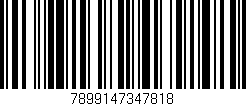 Código de barras (EAN, GTIN, SKU, ISBN): '7899147347818'