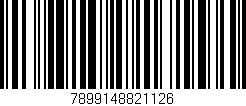 Código de barras (EAN, GTIN, SKU, ISBN): '7899148821126'