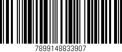 Código de barras (EAN, GTIN, SKU, ISBN): '7899148833907'