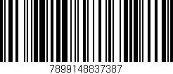 Código de barras (EAN, GTIN, SKU, ISBN): '7899148837387'