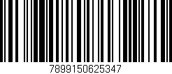 Código de barras (EAN, GTIN, SKU, ISBN): '7899150625347'