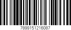 Código de barras (EAN, GTIN, SKU, ISBN): '7899151216087'