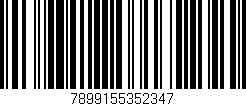 Código de barras (EAN, GTIN, SKU, ISBN): '7899155352347'