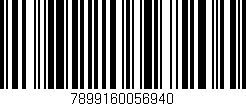 Código de barras (EAN, GTIN, SKU, ISBN): '7899160056940'