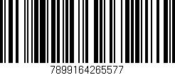 Código de barras (EAN, GTIN, SKU, ISBN): '7899164265577'