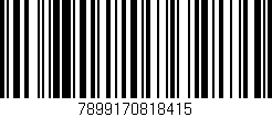 Código de barras (EAN, GTIN, SKU, ISBN): '7899170818415'