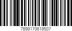 Código de barras (EAN, GTIN, SKU, ISBN): '7899170818507'