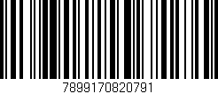Código de barras (EAN, GTIN, SKU, ISBN): '7899170820791'
