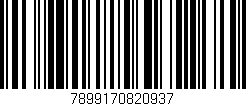 Código de barras (EAN, GTIN, SKU, ISBN): '7899170820937'