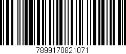 Código de barras (EAN, GTIN, SKU, ISBN): '7899170821071'
