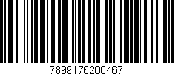 Código de barras (EAN, GTIN, SKU, ISBN): '7899176200467'
