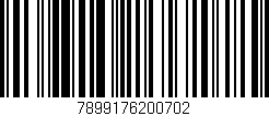 Código de barras (EAN, GTIN, SKU, ISBN): '7899176200702'