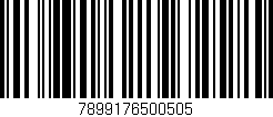 Código de barras (EAN, GTIN, SKU, ISBN): '7899176500505'