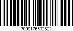 Código de barras (EAN, GTIN, SKU, ISBN): '7899176502622'