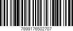 Código de barras (EAN, GTIN, SKU, ISBN): '7899176502707'