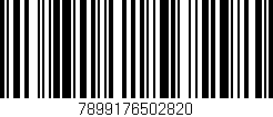 Código de barras (EAN, GTIN, SKU, ISBN): '7899176502820'
